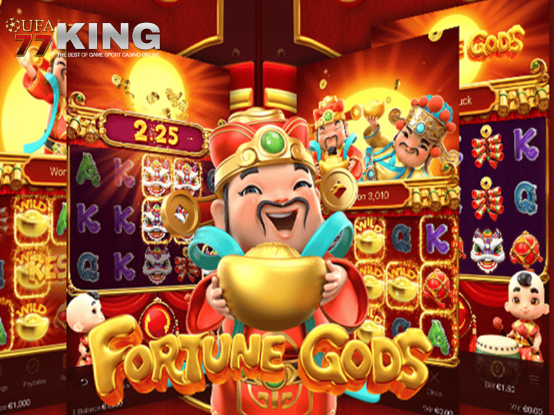 เกมสล็อต Fortune Gods จากเว็บไซต์ ufa77king
